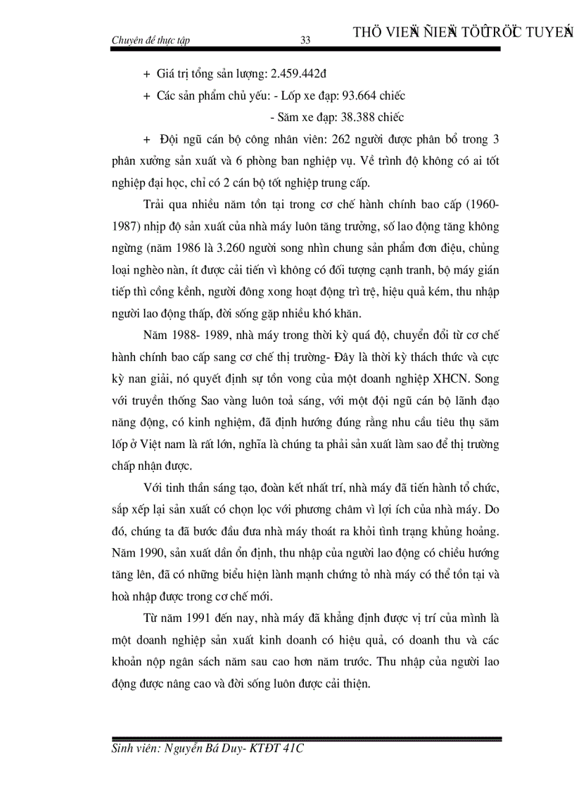 image for page Thực trạng và giải pháp họat động đầu tư nâng cao khả năng cạnh tranh của công ty Cao su Sao Vàng