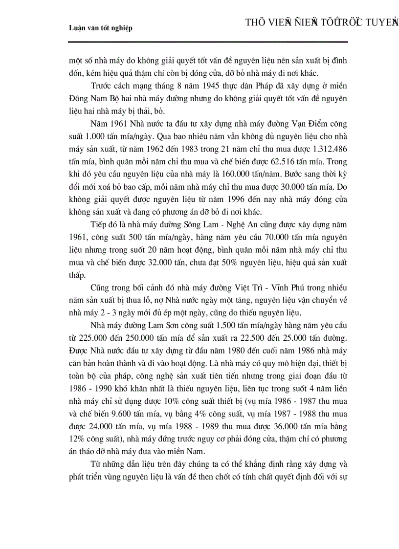 image for page Một số giải pháp cơ bản về phát triển vùng Nguyên liệu Công ty Cổ phần mía đường Lam Sơn