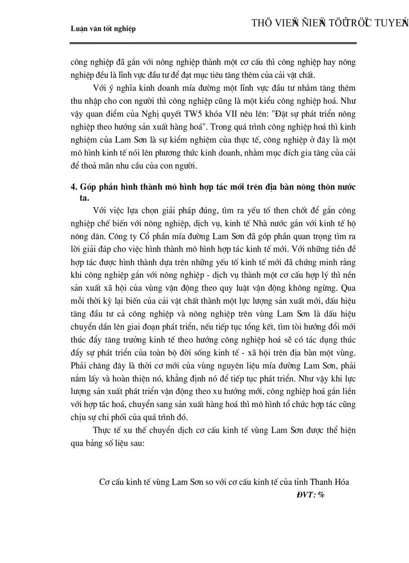 image for page Một số giải pháp cơ bản về phát triển vùng Nguyên liệu Công ty Cổ phần mía đường Lam Sơn