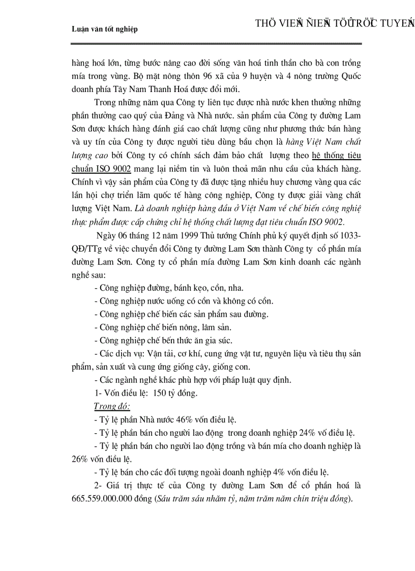 image for page Một số giải pháp cơ bản về phát triển vùng Nguyên liệu Công ty Cổ phần mía đường Lam Sơn