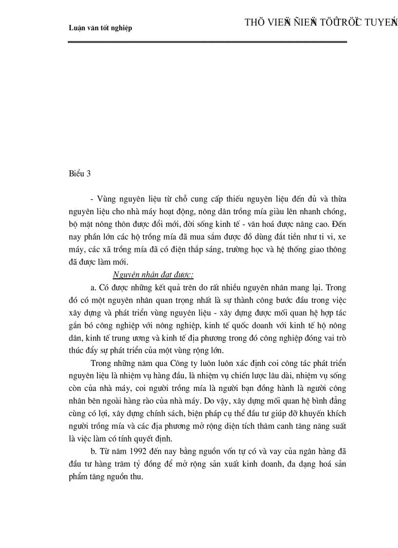 image for page Một số giải pháp cơ bản về phát triển vùng Nguyên liệu Công ty Cổ phần mía đường Lam Sơn