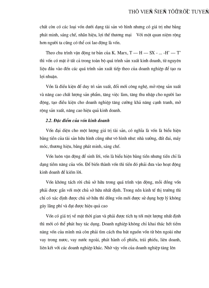 image for page Vốn lưu động và các biện pháp nâng cao hiệu quả sử dụng vốn lưu động tại công ty Vật liệu Xây dựng Bưu điện