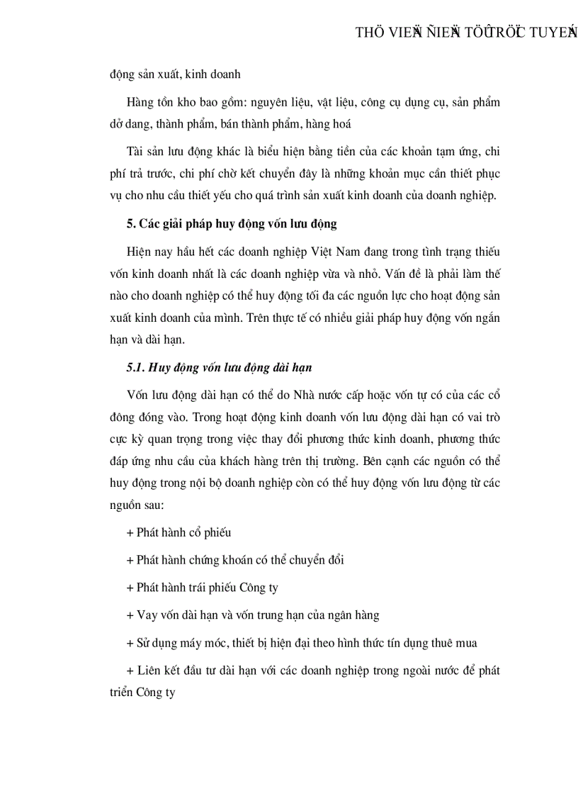 image for page Vốn lưu động và các biện pháp nâng cao hiệu quả sử dụng vốn lưu động tại công ty Vật liệu Xây dựng Bưu điện