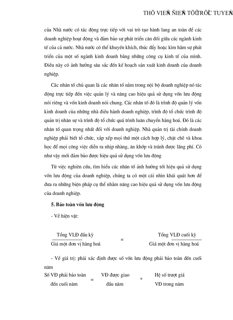 image for page Vốn lưu động và các biện pháp nâng cao hiệu quả sử dụng vốn lưu động tại công ty Vật liệu Xây dựng Bưu điện