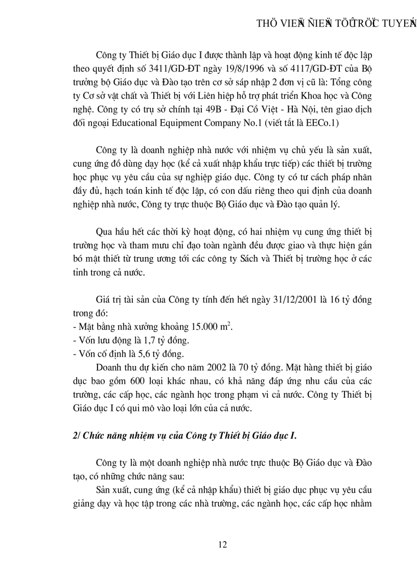 image for page Một số biện pháp nhằm nâng cao hiệu quả tiêu thụ hàng hoá ở Công ty Thiết bị Giáo dục I