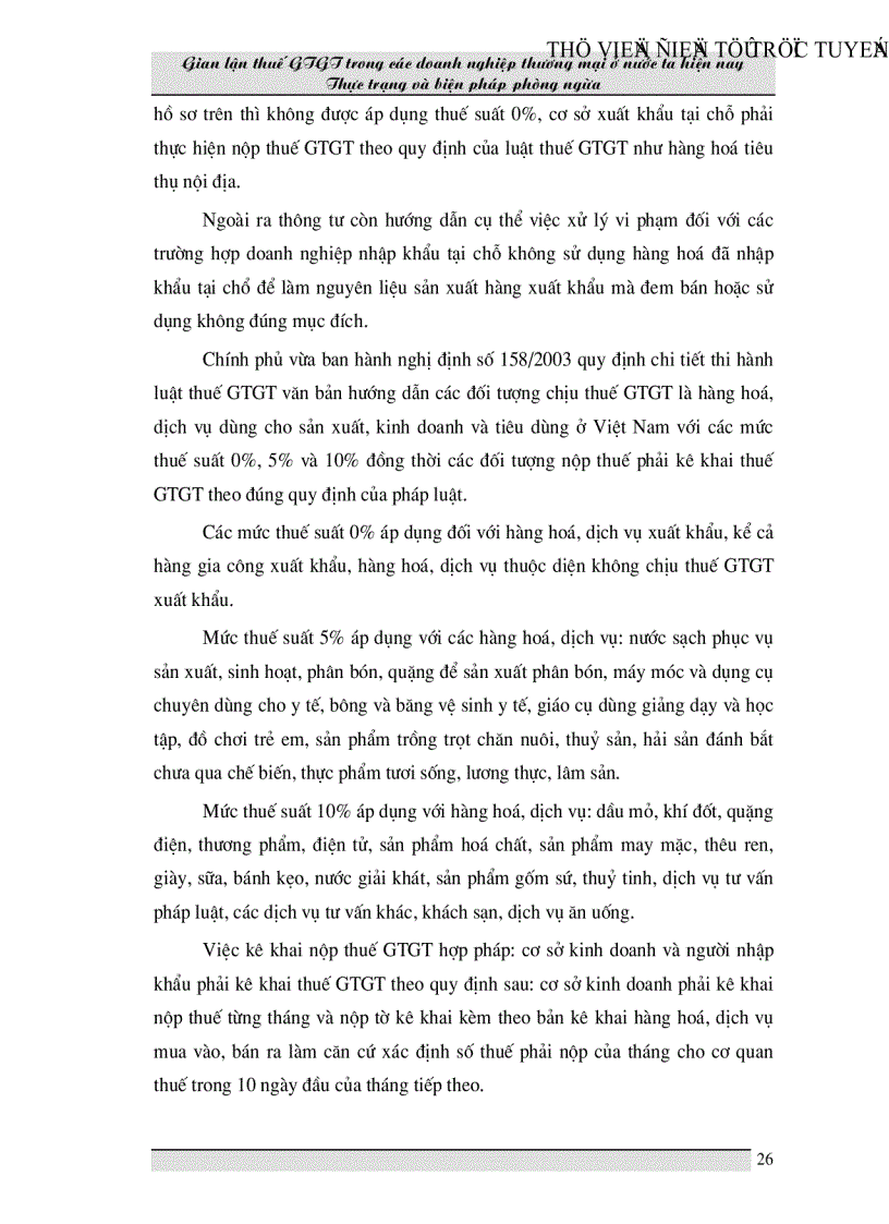 image for page Gian lận thuế GTGT trong các doanh nghiệp thương mại ở Việt Nam hiện nay và biện pháp phòng ngừa