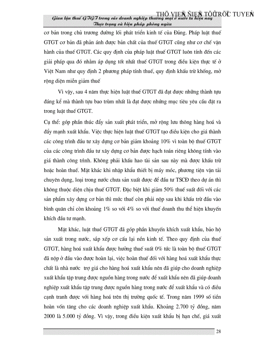 image for page Gian lận thuế GTGT trong các doanh nghiệp thương mại ở Việt Nam hiện nay và biện pháp phòng ngừa