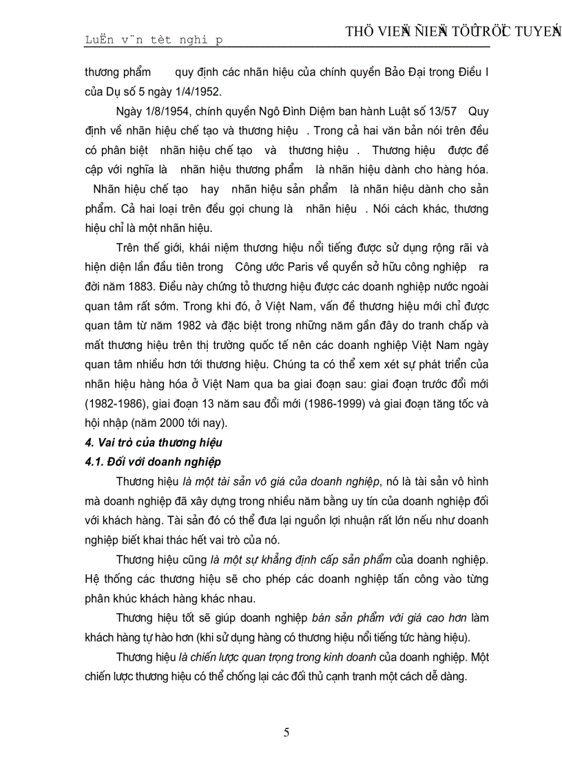 image for page Một số giải pháp xây dựng và phát triển thương hiệu cho Công ty Cổ phần thương mại Khánh Trang