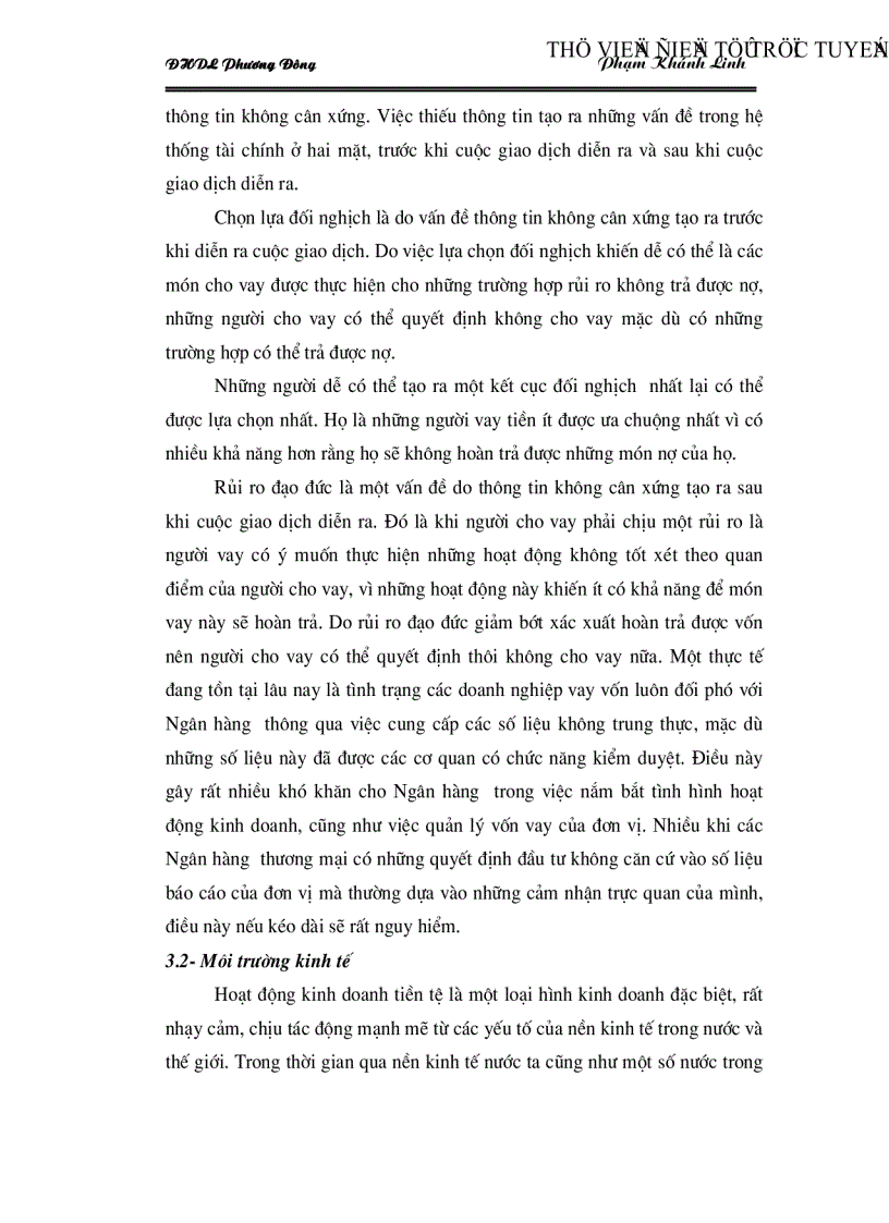 image for page Rủi ro tín dụng và một số biện pháp phòng ngừa rủi ro tín dụng tại Ngân hàng thương mại Việt Nam