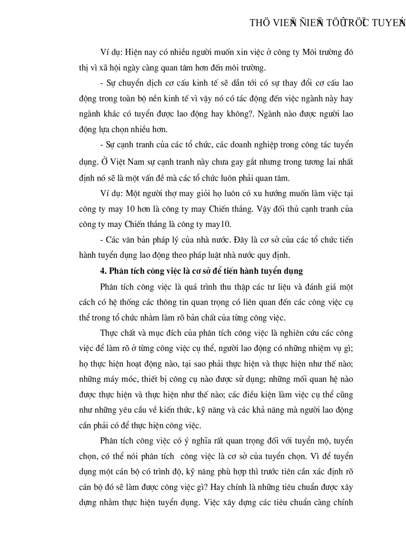 image for page Tuyển dụng là hoạt động then chốt của quản trị nhân lực trong mọi tổ chức