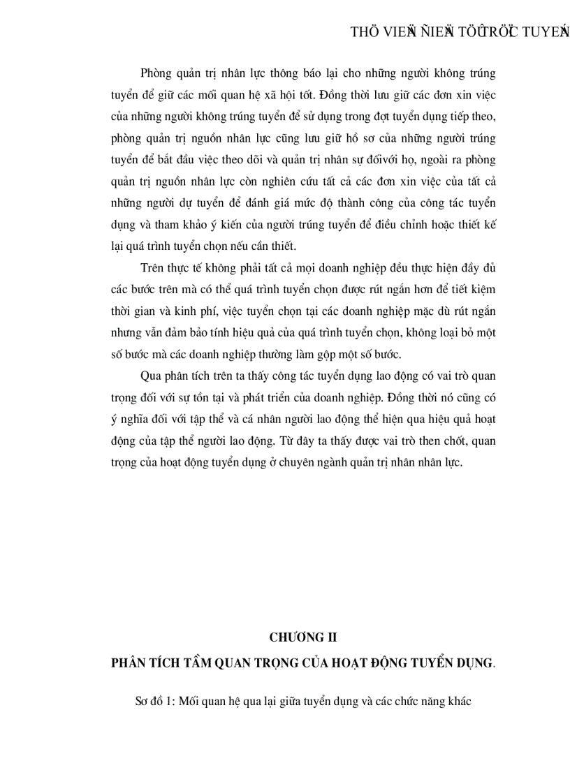 image for page Tuyển dụng là hoạt động then chốt của quản trị nhân lực trong mọi tổ chức