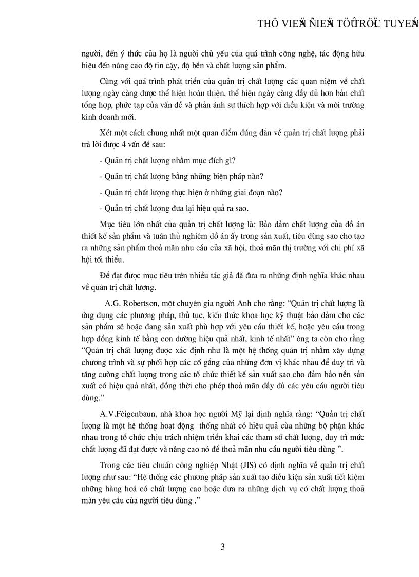 image for page Một số vấn đề về quản lý chất lượng trong các doanh nghiệp công nghiệp