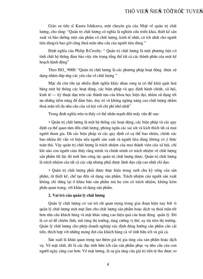 image for page Một số vấn đề về quản lý chất lượng trong các doanh nghiệp công nghiệp