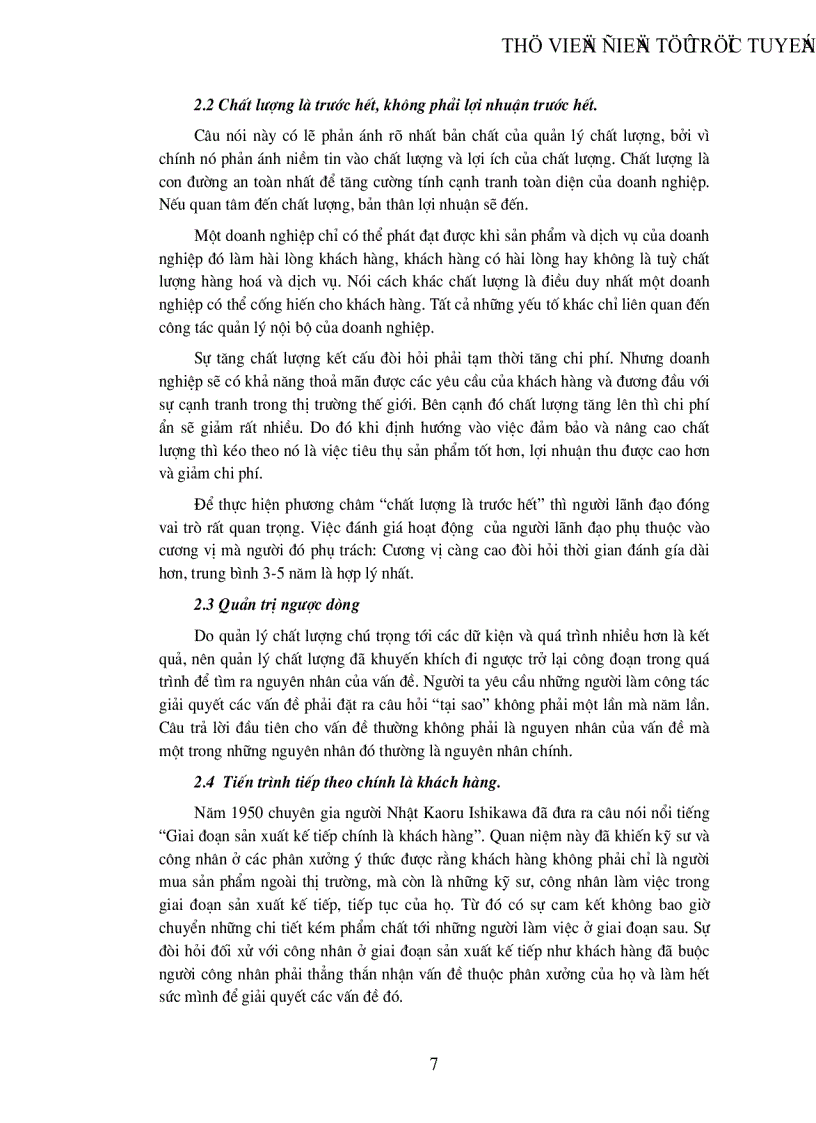 image for page Một số vấn đề về quản lý chất lượng trong các doanh nghiệp công nghiệp