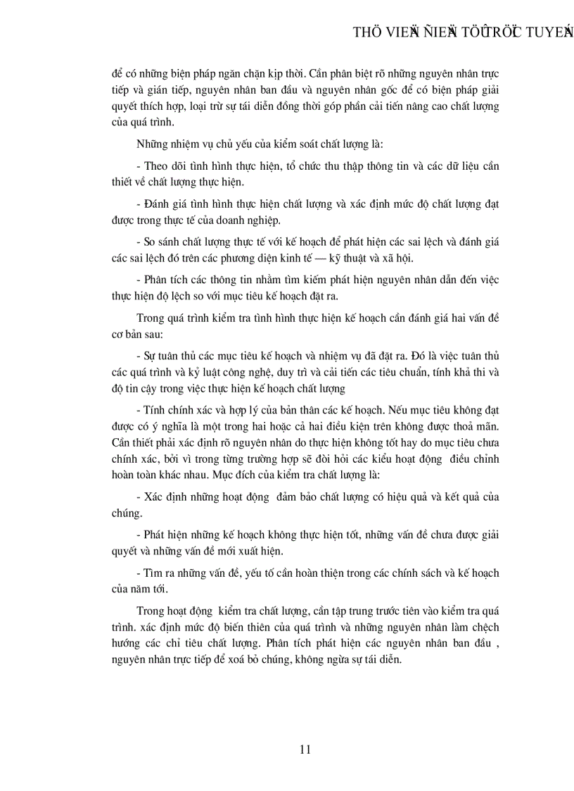 image for page Một số vấn đề về quản lý chất lượng trong các doanh nghiệp công nghiệp