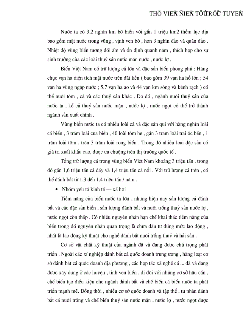 image for page Vấn đề xuất khẩu thuỷ sản của Việt Nam vào Mỹ thực trạng và giải pháp