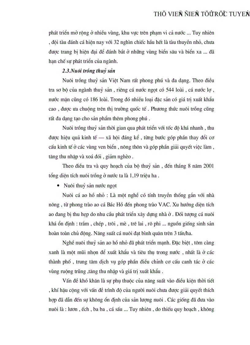 image for page Vấn đề xuất khẩu thuỷ sản của Việt Nam vào Mỹ thực trạng và giải pháp