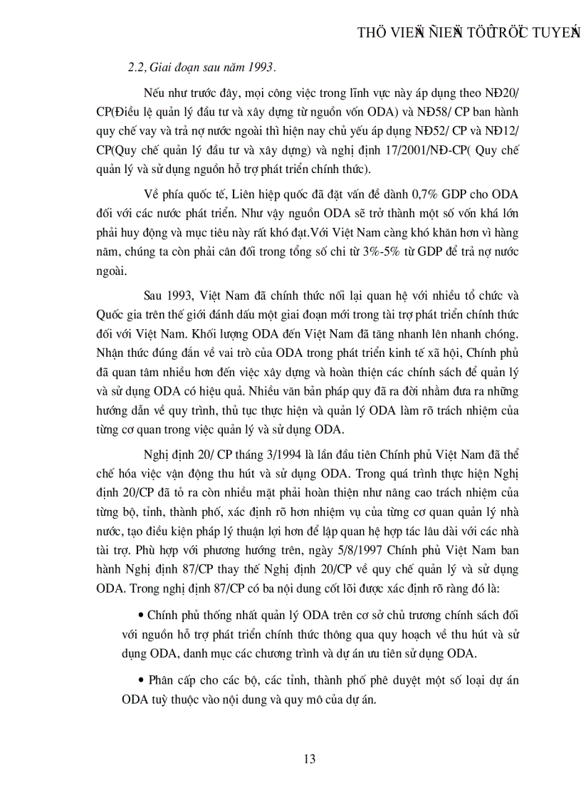 image for page Một số giải pháp nhằm tăng cường công tác quản lý và sử dụng nguồn Hỗ trợ phát triển chính thức ODA ở Việt Nam trong giai đoạn hiện nay