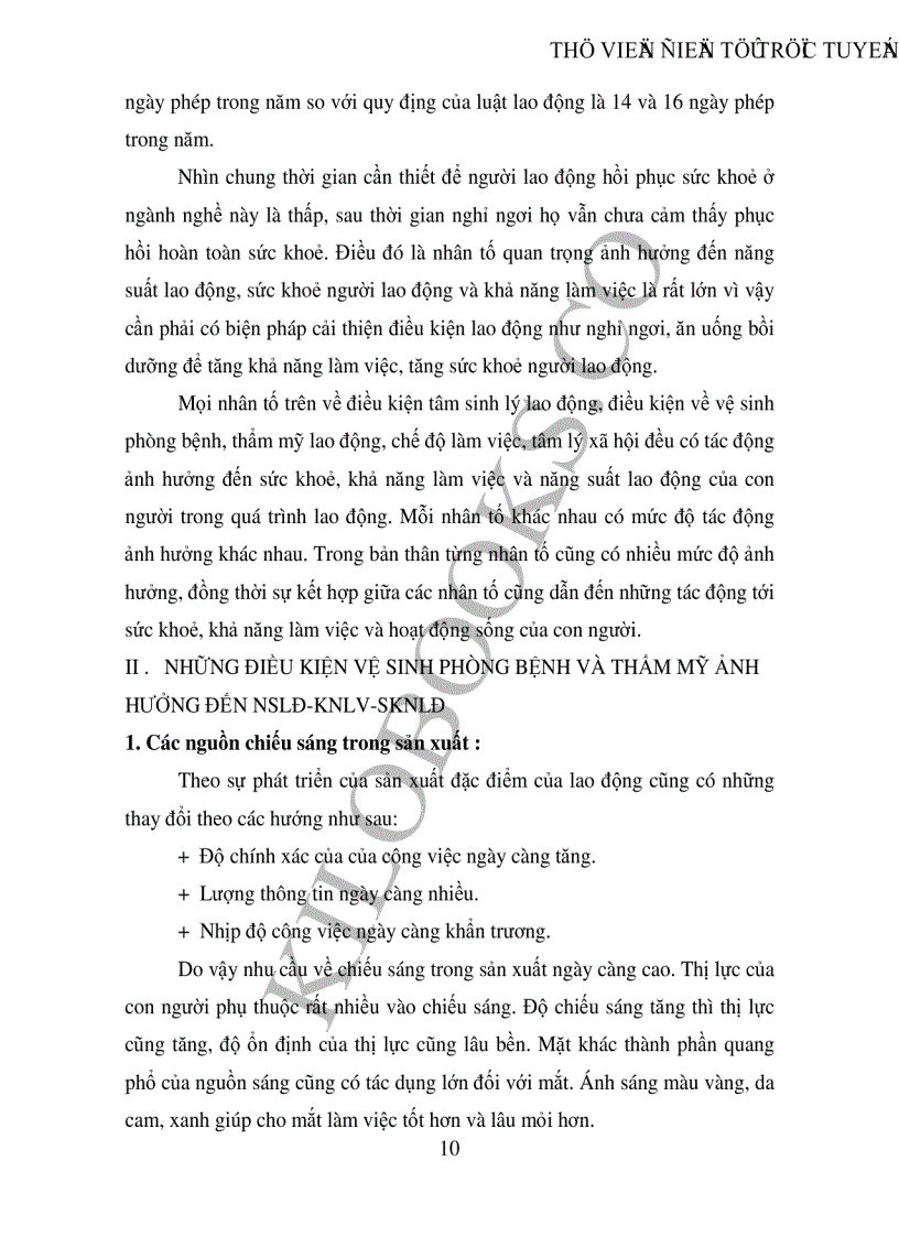 image for page Cải thiện điều kiện lao động trong các tổ chức doanh nghiệp