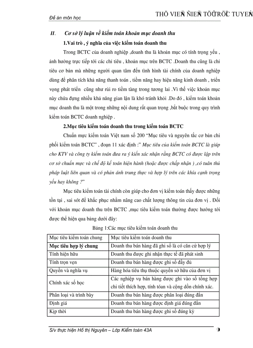 image for page Quy trình kiểm tóan doanh thu trong kiểm toán báo cáo tài chính