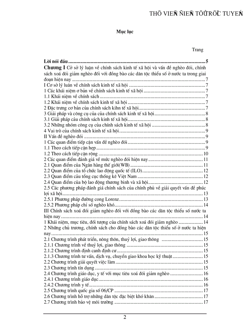 image for page Chính sách xoá đói giảm nghèo đối với đồng bào các dân tộc thiểu số ở nước ta trong giai đoạn hiện nay thực trạng và giải pháp