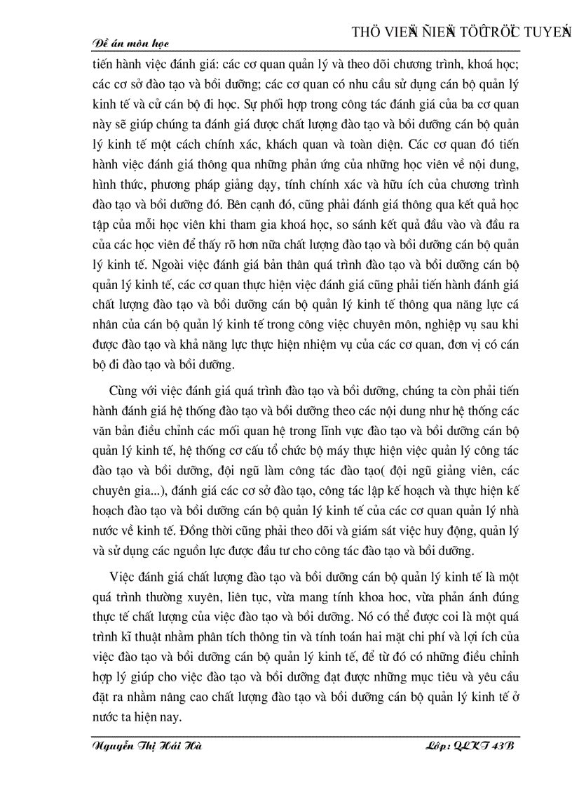 image for page Nâng cao chất lượng đào tạo và bồi dưỡng cán bộ quản lý kinh tế ở nước ta hiện nay