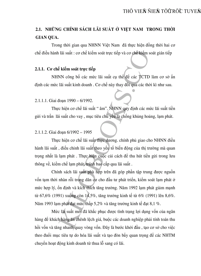 image for page Thực trạng và giải pháp điều hành chính sách lãi suất ở Việt Nam