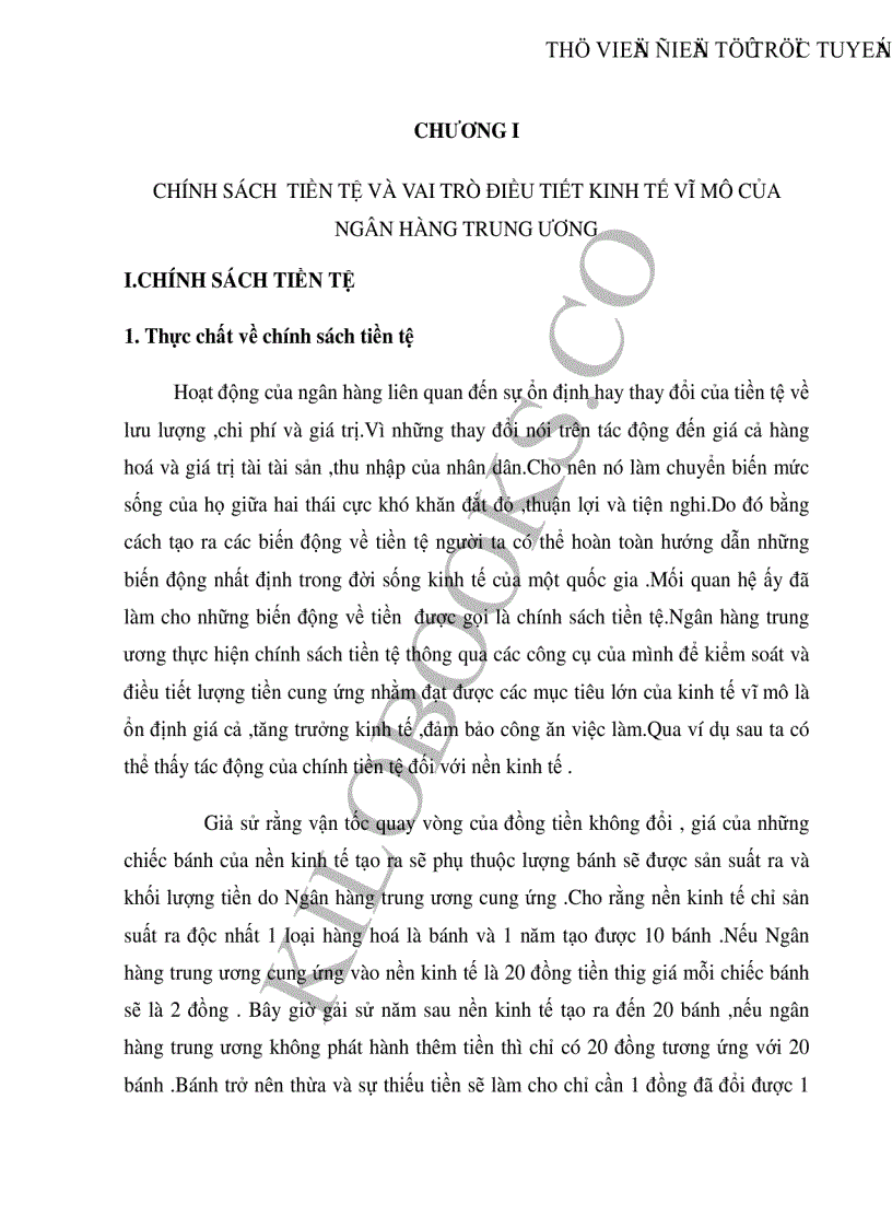 image for page Chính sách tiền tệ và vai trò điều tiết kinh tế vĩ mô của Ngân hàng trung Ương