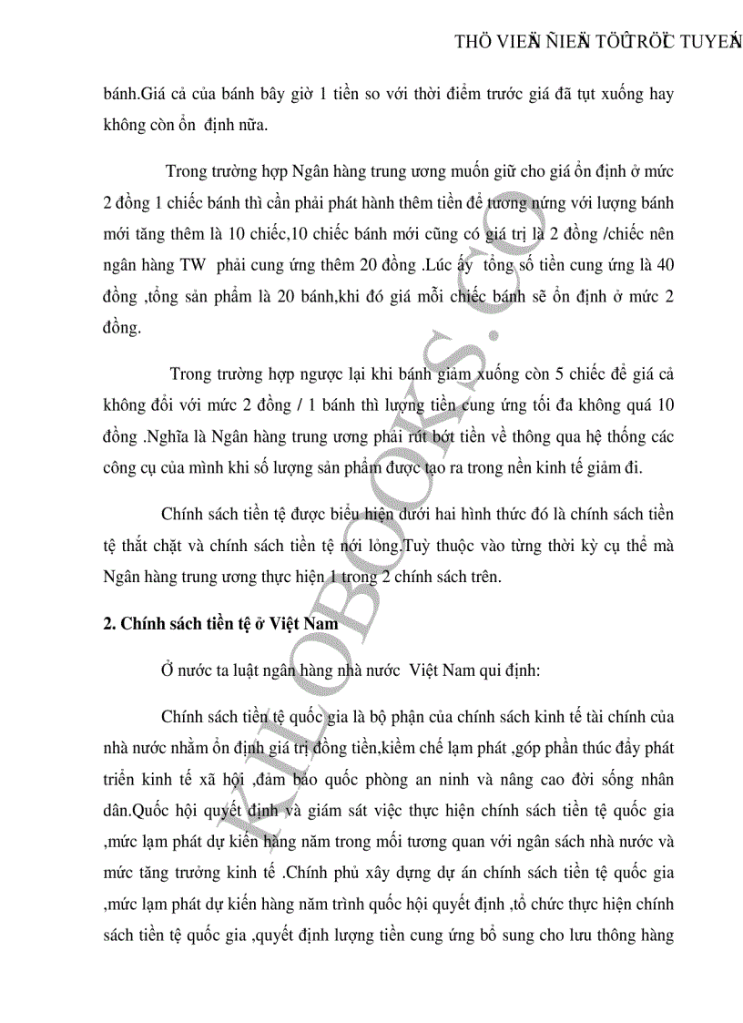 image for page Chính sách tiền tệ và vai trò điều tiết kinh tế vĩ mô của Ngân hàng trung Ương
