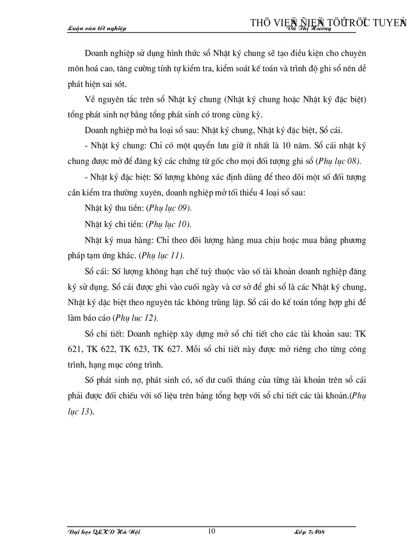 image for page Hạch toán chi phí sản xuất và tính giá thành sản phẩm xây dựng tại Công ty cổ phần Xây lắp và Đầu tư Sông Đà