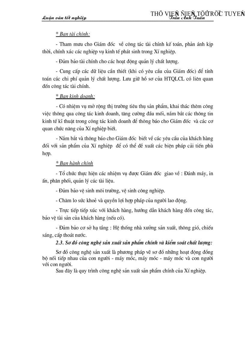 Phương hướng và biện pháp quản lý chi phí và giá thành sản phẩm ở Xí nghiệ Thiết bị Y tế 130 Bộ Quốc phòng