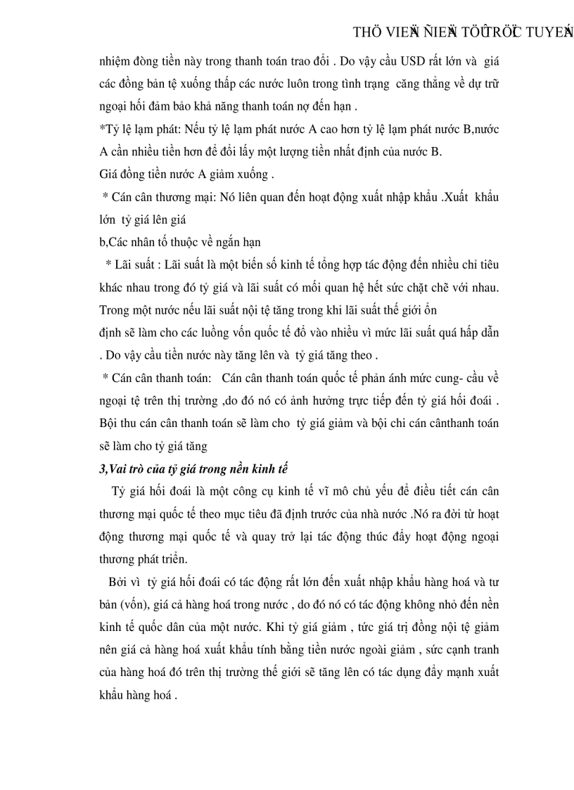 image for page Chính sách tỷ giá hối đoái và những điều kiện tự do hoá tỷ giá ở Việt Nam