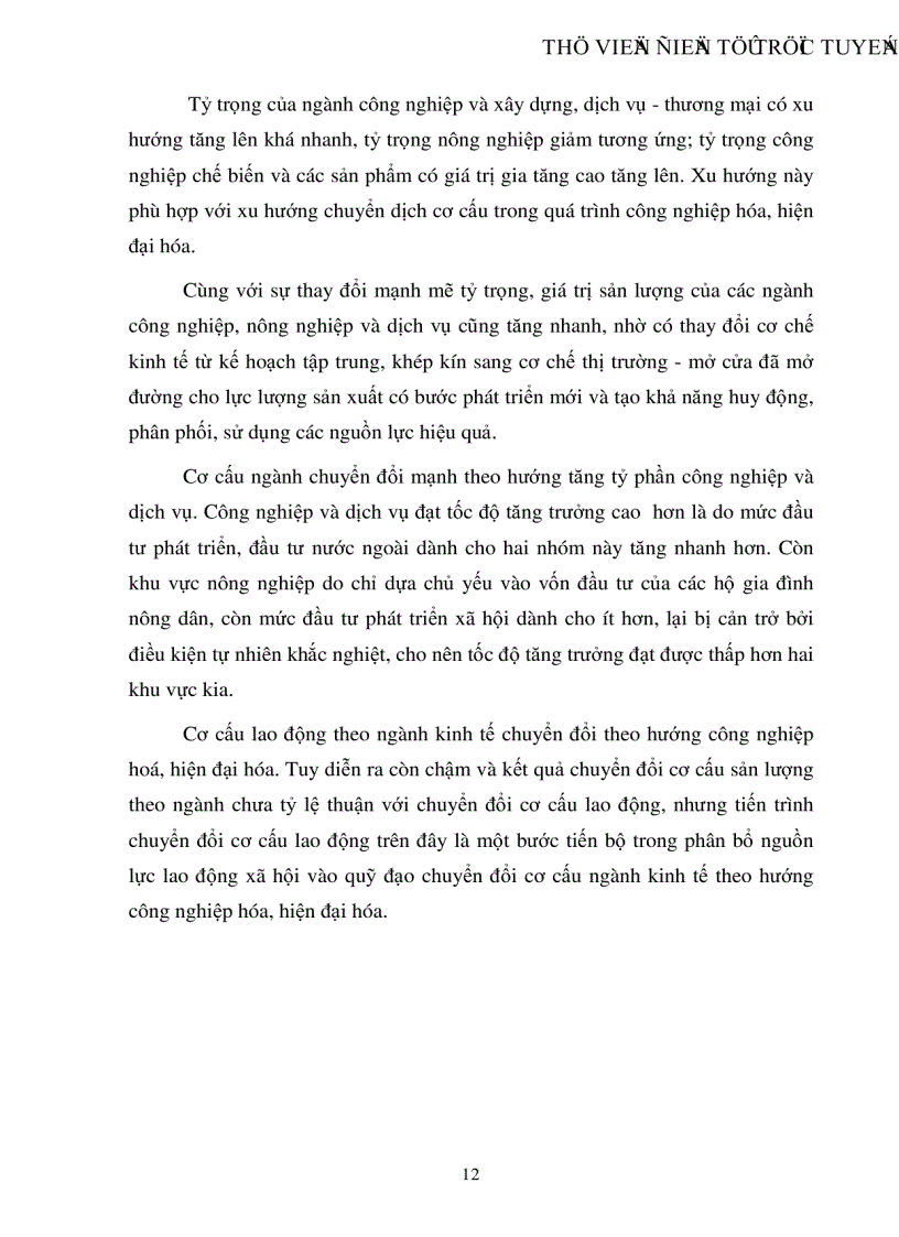 image for page Chuyển đổi cơ cấu ngành kinh tế ở nước ta thực trạng và giải pháp