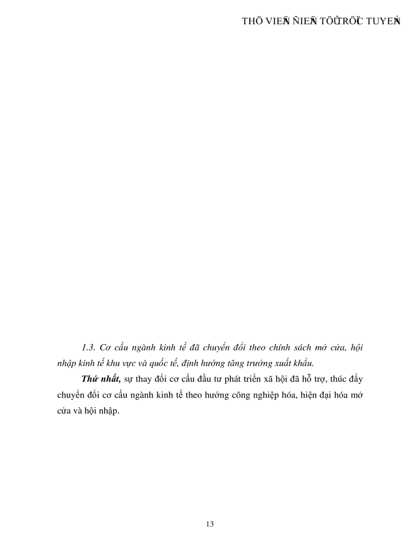 image for page Chuyển đổi cơ cấu ngành kinh tế ở nước ta thực trạng và giải pháp