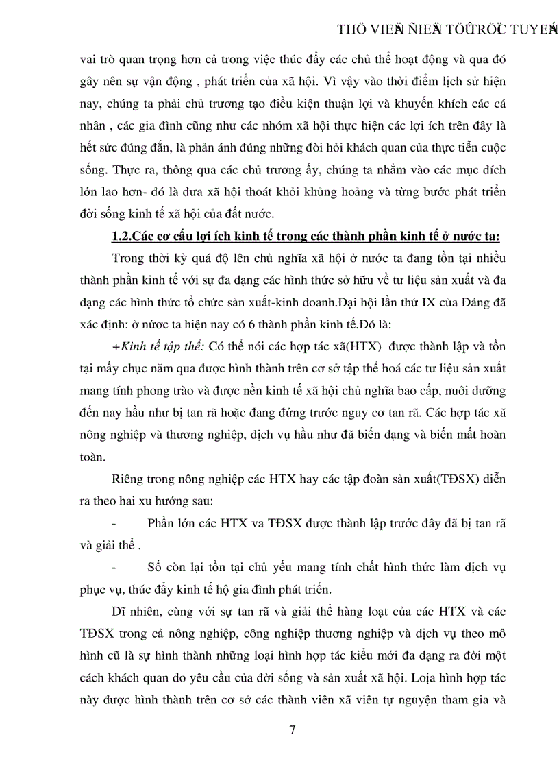 image for page Lợi ích kinh tế và các hình thức phân phối thu nhập ở Việt Nam hiện nay