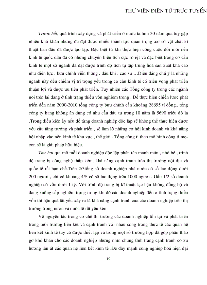 image for page Tính tất yếu khách quan và con đường hình thành công ty mẹ công ty con ở Việt Nam