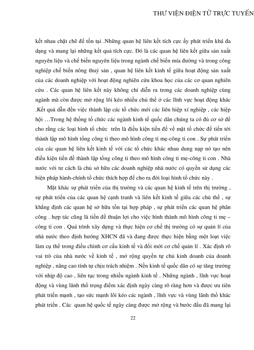 image for page Tính tất yếu khách quan và con đường hình thành công ty mẹ công ty con ở Việt Nam