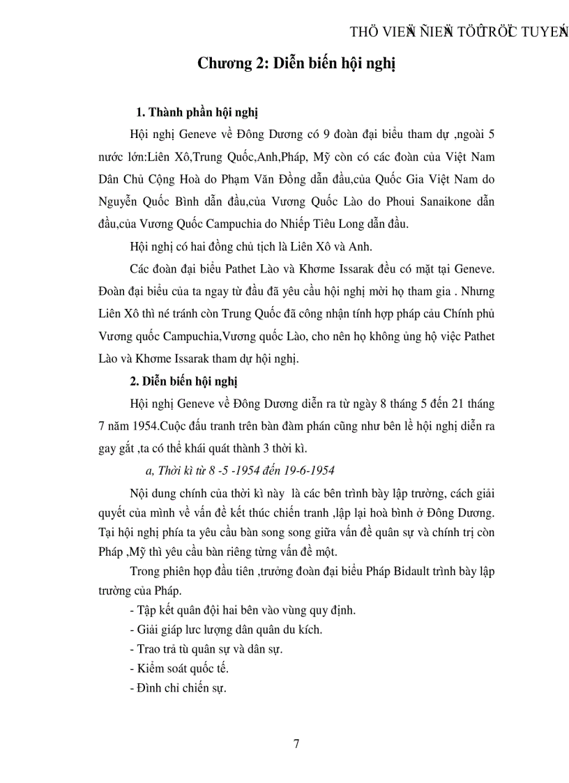 image for page Đôi nét về Hiệp định Geneve