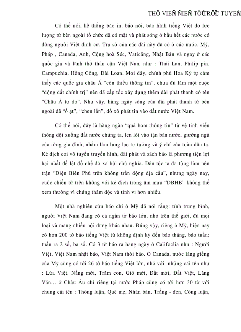 image for page Diễn biến hòa bình và chống diễn biến hòa bình của chủ nghĩa đế quốc trên mặt trận văn hoá tư tưởng ở Việt Nam