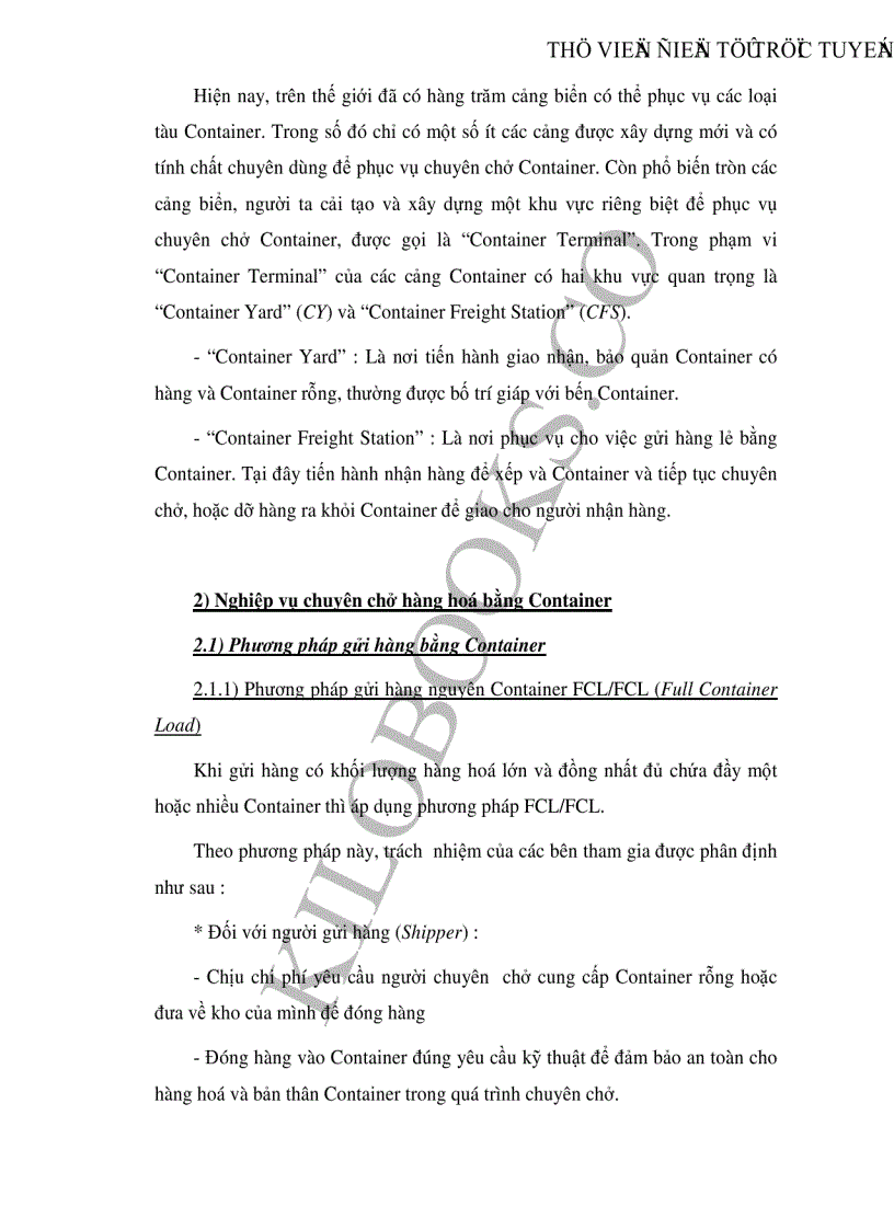 image for page Container hoá trong vận tải biển ở Việt Nam