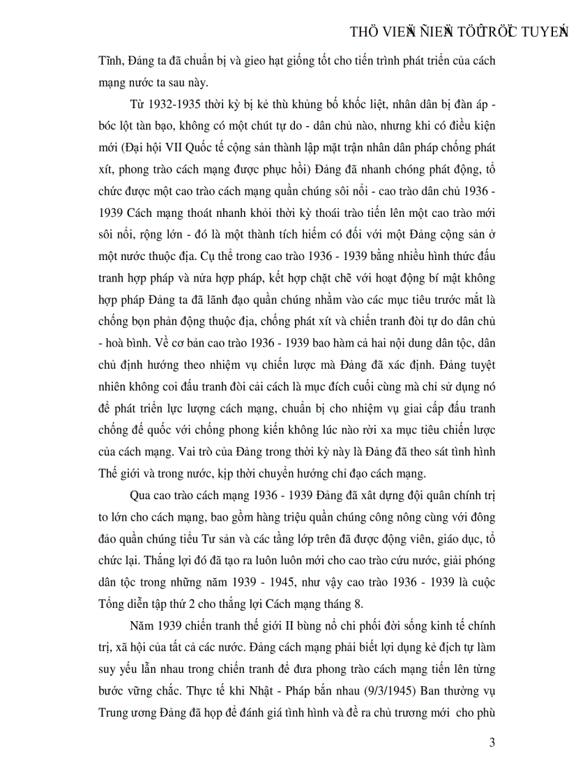 image for page Sự lãnh đạo nhân tố chủ yếu quyết định mọi thắng lợi của cách mạng Việt Nam