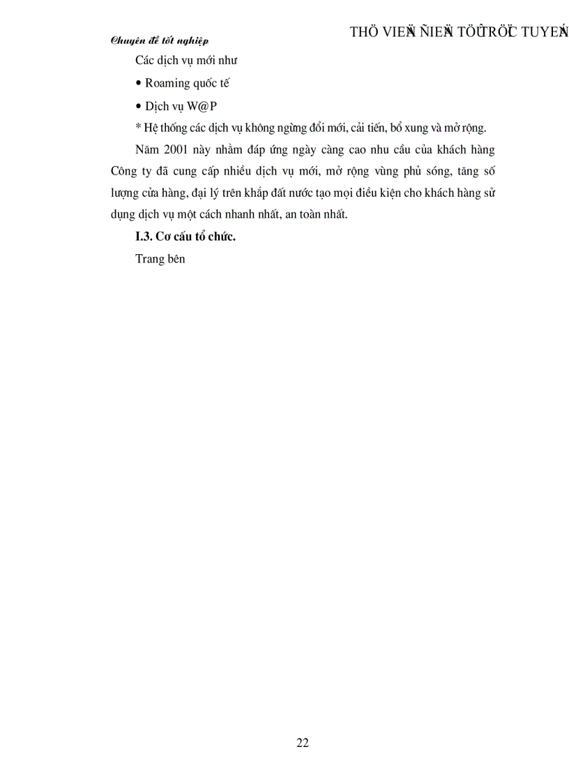 image for page Thị trường dịch vụ điện thoại Thực trạng và giải pháp hoạt động Marketing tại Công ty VMS Mobi Fone