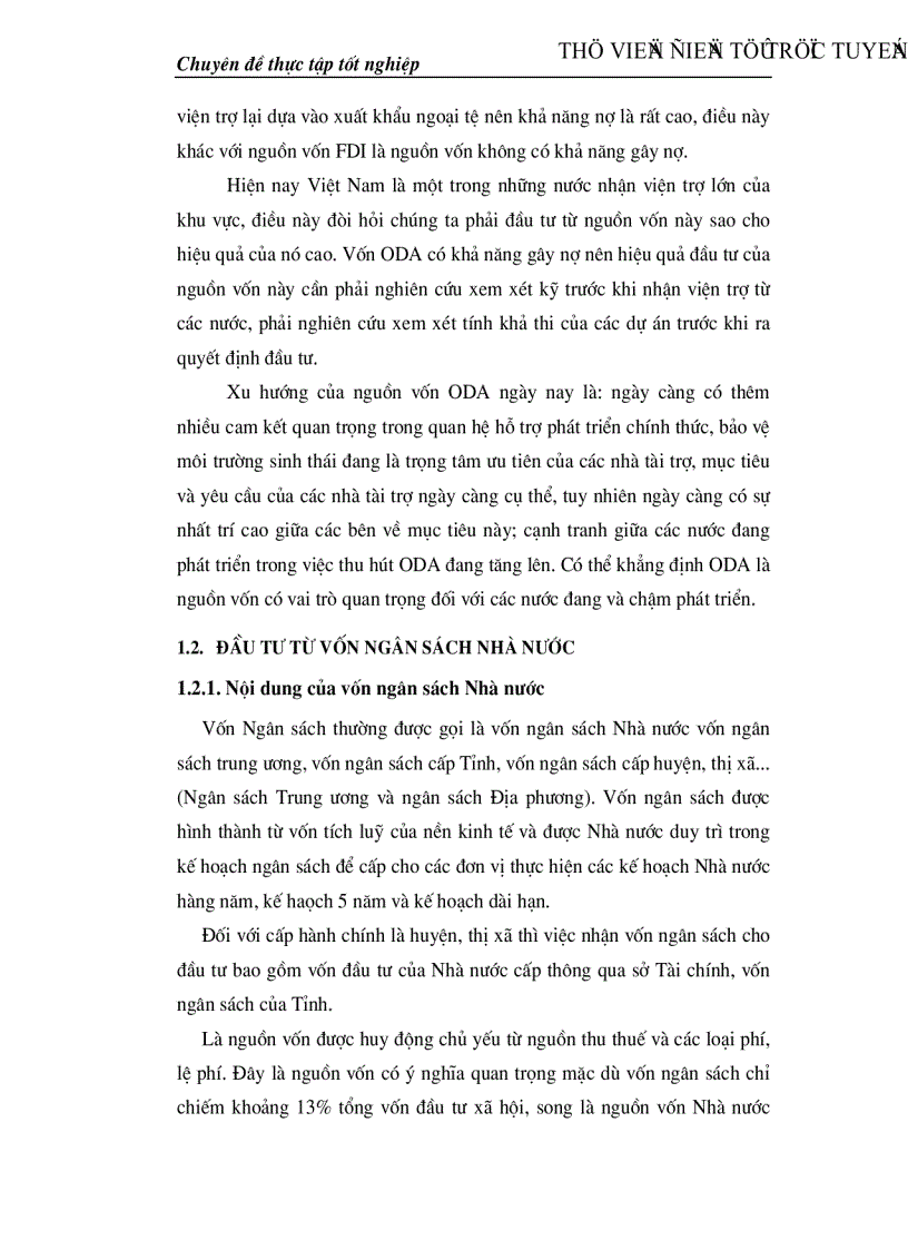 image for page Thực trạng và giải pháp sử dụng hiệu quả vốn đầu tư từ ngân sách cho đầu tư phát triển trên địa bàn thị xã Hồng Lĩnh tỉnh Hà Tĩnh giai đoạn 2000 2010