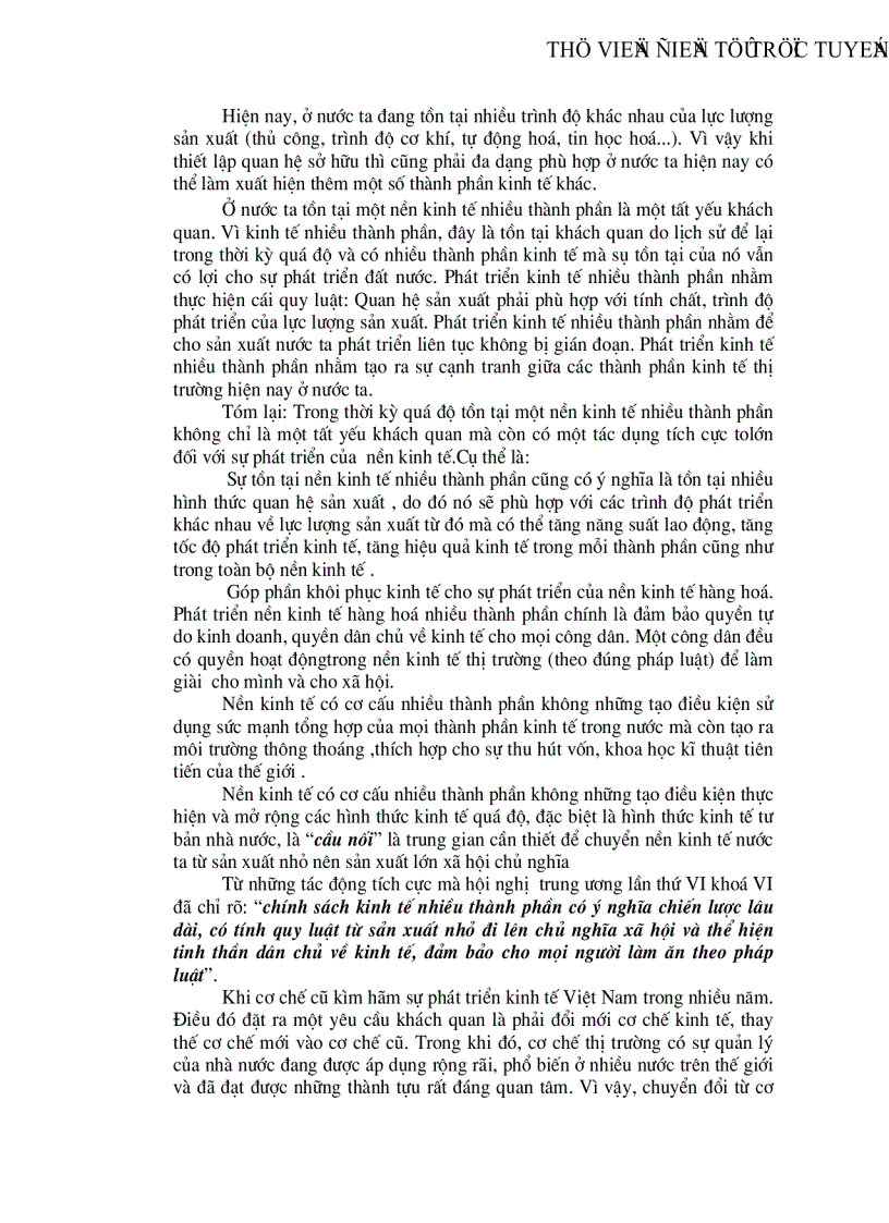 image for page Quá trình hình thành và phát triển nền kinh tế thị trường theo định hướng xã hội chủ nghĩa ở Việt Nam