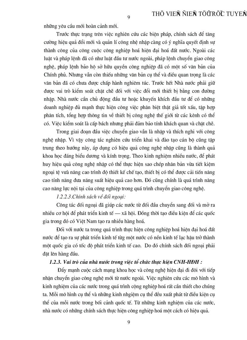 image for page Thực trạng về vai trò của nhà nước trong quá trình CNH HĐH và những giải pháp nhằm nâng cao vai trò của nhà nước đối với quá trình CNH HĐH ở nước ta trong thời gian tới