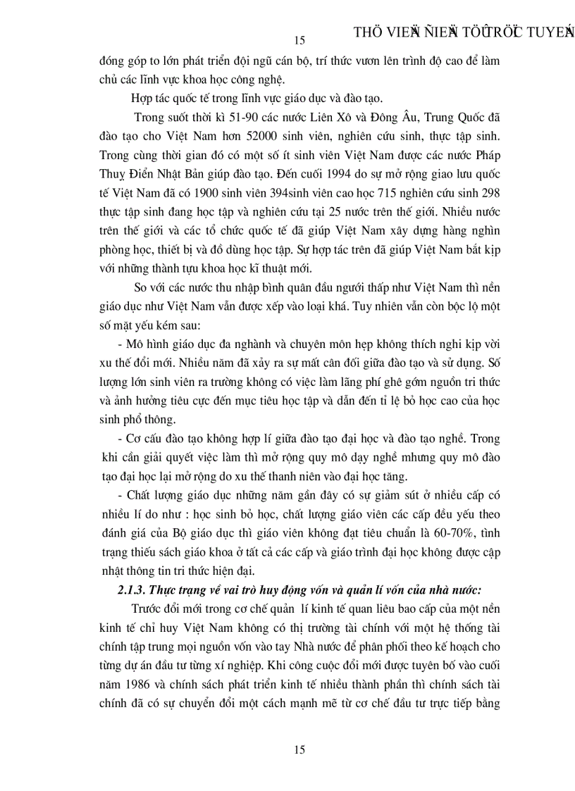 image for page Thực trạng về vai trò của nhà nước trong quá trình CNH HĐH và những giải pháp nhằm nâng cao vai trò của nhà nước đối với quá trình CNH HĐH ở nước ta trong thời gian tới