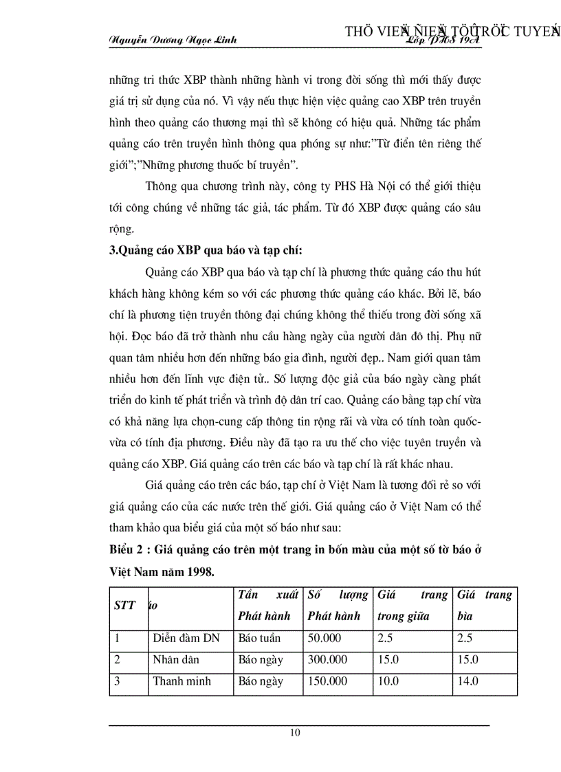 image for page Tình hình sử dụng nghệ thuật tiêu thụ XBP ở công ty Phát Hành sách Hà Nội hiện nay