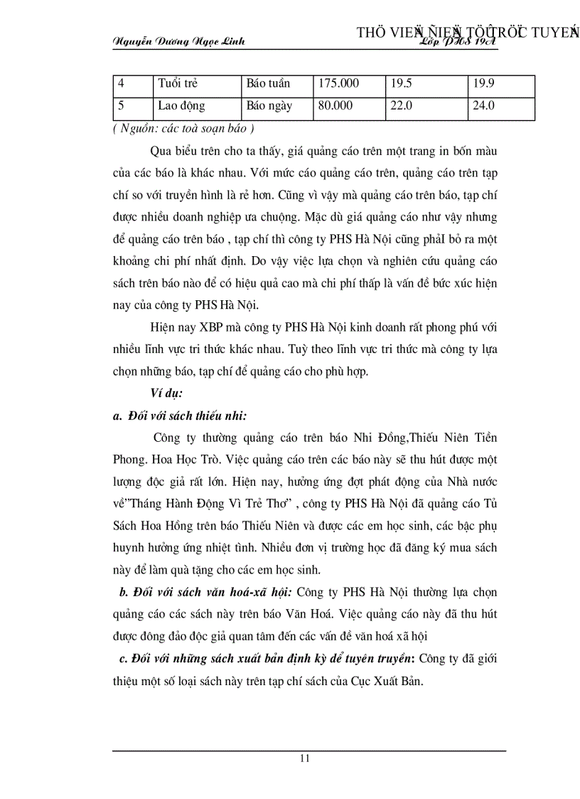 image for page Tình hình sử dụng nghệ thuật tiêu thụ XBP ở công ty Phát Hành sách Hà Nội hiện nay