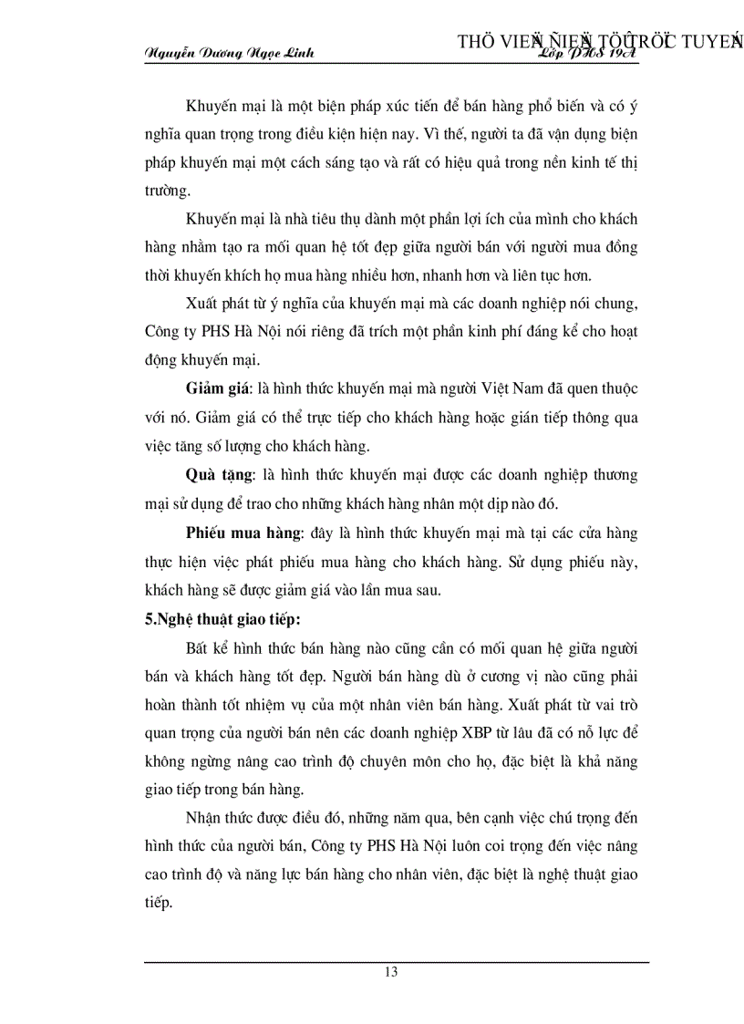 image for page Tình hình sử dụng nghệ thuật tiêu thụ XBP ở công ty Phát Hành sách Hà Nội hiện nay