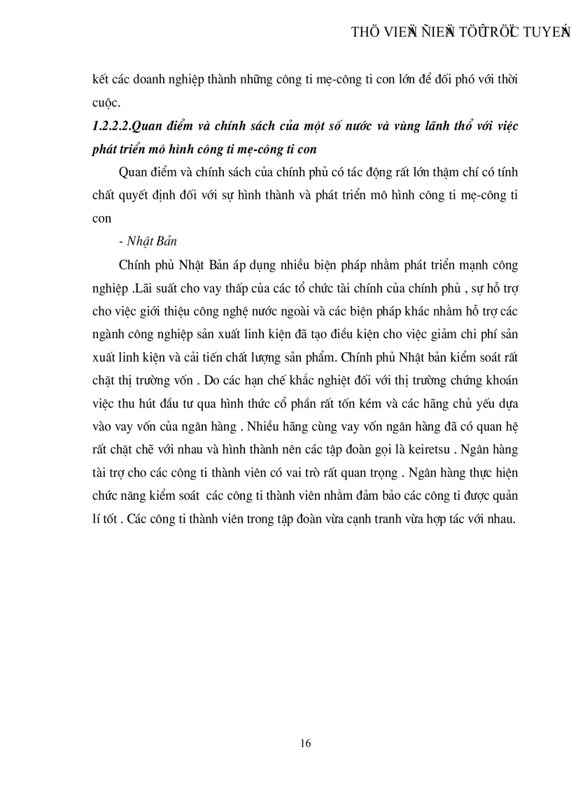 image for page Tính tất yếu khách quan và con đường hình thành công ty mẹ công ty con ở Việt Nam